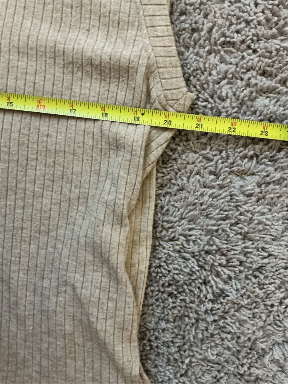 Thread & Supply Tan Ribbed Knit Three - Piece Set - Picture 6 of 9